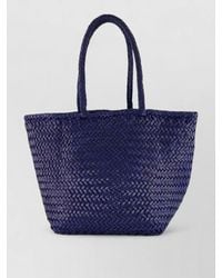 Dragon Diffusion - Beach Shopper Bag Woven Design Dual Handles - Lyst