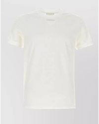Prada - Mouldable Cotton T-Shirt - Lyst