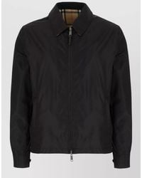 Burberry - Long Sleeve Shirt Jacket Buttoned Cuffs Collar - Lyst