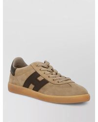 Hogan - Leather Low-Top Lace-Up Sneakers - Lyst