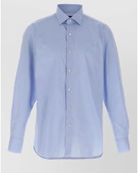 Finamore 1925 - Napoli Button Down Collar Long Sleeves Shirt - Lyst