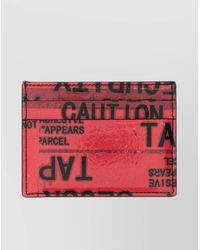Balenciaga - Calf Leather Tape Type Card Holder - Lyst