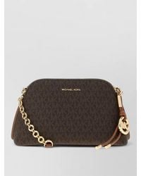 Michael Kors - Na Printed Canvas Clutch Bag - Lyst
