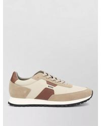 BOSS - Synthetic Parkour Low-Top Sneakers - Lyst