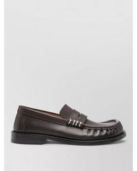 JW Anderson - Leather Penny Loafer Shoes Round Toe - Lyst