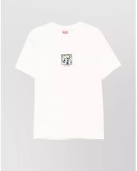 KENZO - Elephant Jungle Crew Neck Cotton T-Shirt - Lyst
