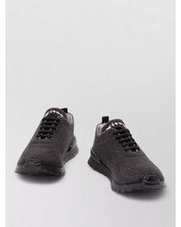 Kiton - Low Top Sneakers Pull Tab Heel - Lyst