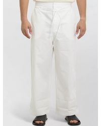 Jacquemus - Cotton Mid-Rise Wide-Leg Tailored Shorts - Lyst