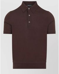 Tom Ford - Cashmere Silk Polo Shirt - Lyst