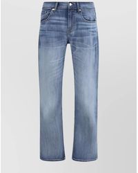 7 For All Mankind - Straight Fit Jeans With Belt Loops And Five-Pocket Style - Lyst