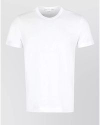 Comme des Garçons - Cotton Crew Neck T Shirt Regular Fit - Lyst
