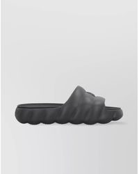 Moncler - Rubber Slides With Eva And Textured Sole - Lyst