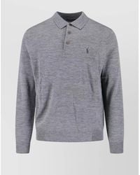 Polo Ralph Lauren - Crewneck Sweater With Ribbed Cuffs And Hem - Lyst