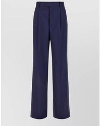 ARMARIUM - Wool Giorgia Tailored Pants Pleated Design - Lyst