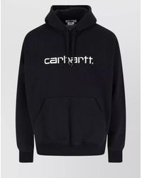 Junya Watanabe - Hooded Sweatshirt With Graphic Print And Pocket - Lyst