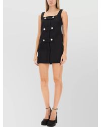 Versace - Polyester Regular-Fit Mini Dress - Lyst