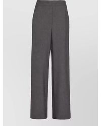 SIMONA CORSELLINI - Wide-Leg Trousers - Lyst