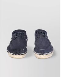 Manebí - Leather Espadrille Loafers - Lyst