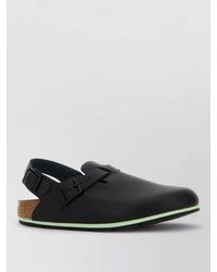 Birkenstock - Tokyo Leather Sliders Adjustable Strap Cork Sole - Lyst