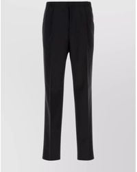 Fendi - Virgin Wool Tailored Trousers - Lyst