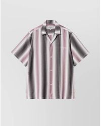 Carhartt - Short Sleeves Striped Pattern Shirt - Lyst