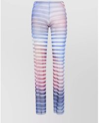 Jean Paul Gaultier - Mesh Trouser Printed "Air" - Lyst