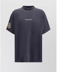 Balenciaga - Cotton Oversized Short-Sleeve T-Shirt - Lyst