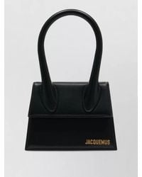 Jacquemus - Le Chiquito Medium Leather Top Handle Bag - Lyst