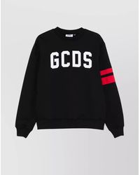 Gcds - Regular Crewneck Logo Long Sleeves - Lyst