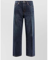 RE/DONE - Relaxed-Fit Straight-Leg Jeans - Lyst