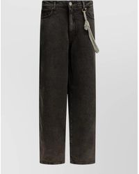 Pinko - High-Rise Wide-Leg Jeans - Lyst
