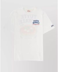 MC2 Saint Barth - Crew Neck Graphic Print Short Sleeve T-Shirt - Lyst