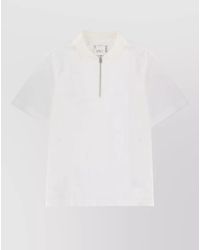 Sacai - Cotton Polo Shirt - Lyst
