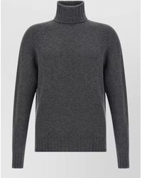 Ma'ry'ya - Cashmere Blend High-Neck Long-Sleeve Jumper - Lyst