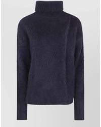 Uma Wang - Alpaca Wool High-Neck Sweatshirt - Lyst