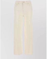 Mother - Denim Straight-Leg Jeans - Lyst