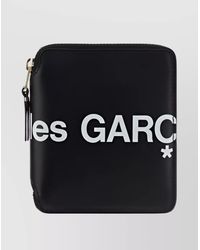Comme des Garçons - Leather Zip Around Wallet - Lyst