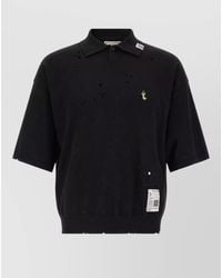 Maison Mihara Yasuhiro - Embroidery Polo Shirt - Lyst