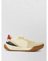 Moncler - Paneled Logo-Print Low-Top Sneakers - Lyst