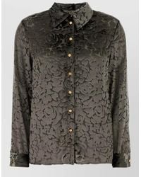 Alberta Ferretti - Jacquard Shirt - Lyst