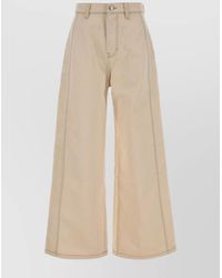 Ami Paris - Denim Wide-Leg Jeans - Lyst