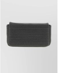 Brunello Cucinelli - Textured Clutch Bag Adjustable Strap - Lyst