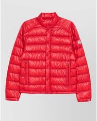 Moncler - Selves Puffer Jacket High Collar Quilting - Lyst
