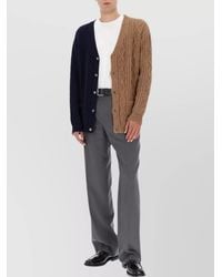 Moschino - Bicolor Cardigan - Lyst