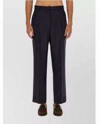 Etro - Wool Tailored Trousers - Lyst