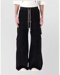 Rick Owens - Jumbo Cargo Trousers Drop Crotch Canvas - Lyst