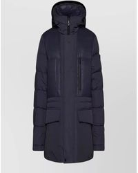 Peuterey - Hooded Jacket Quilted Texture Side Pockets - Lyst