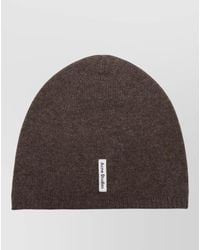 Acne Studios - Fitted Cashmere Beanie Ribbed Texture - Lyst