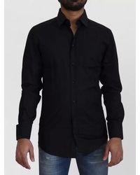 Dolce & Gabbana - Cotton Slim-Fit Long-Sleeve Dress Shirt - Lyst