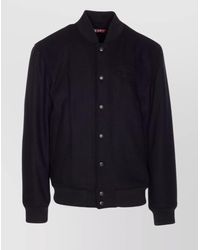 DIESEL - Wool Blend Bomber Jacket - Lyst